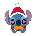 Sticker Стич и Новый год :: @stickroom - 5