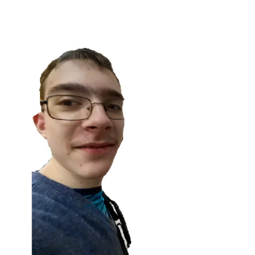 human face person glasses