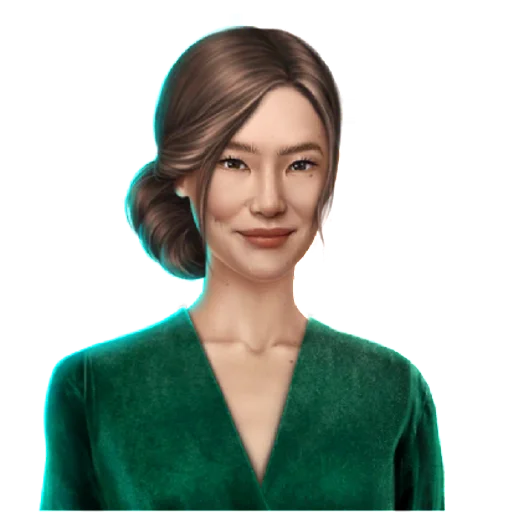 human face portrait clothing