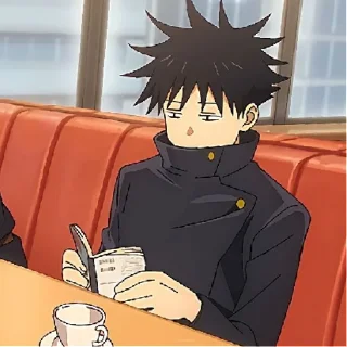 Sticker Fushiguro Megumi ♡ | via sticked.app - 1