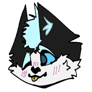 Sticker пушистая жопа рикnsjsjjs | via sticked.app - 4