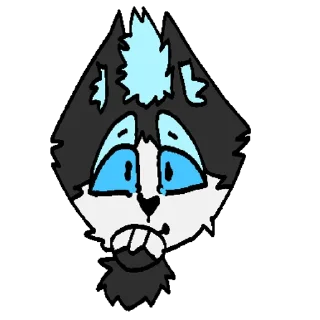 Sticker пушистая жопа рикnsjsjjs | via sticked.app - 0