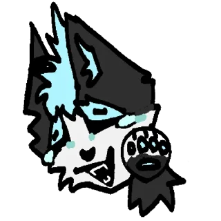 Sticker пушистая жопа рикnsjsjjs | via sticked.app - 3