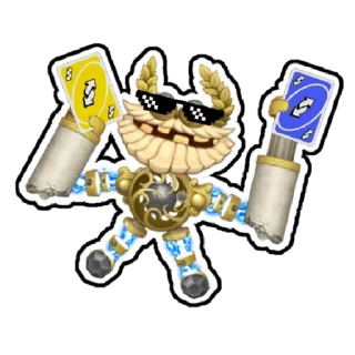 Стикер My Singing Monsters Брадка | via sticked.app - 10