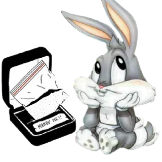 Стикер Bunny | via sticked.app - 11