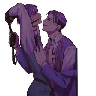 Стикер тм хорни🥵 энд cute 🥺 | via sticked.app - 7