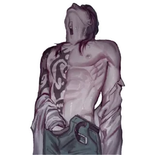 Стикер тм хорни🥵 энд cute 🥺 | via sticked.app - 6