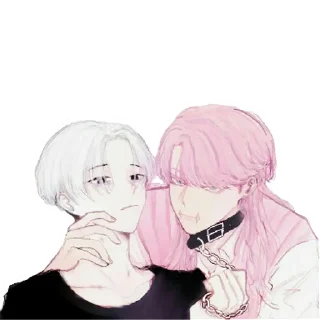 Стикер тм хорни🥵 энд cute 🥺 | via sticked.app - 4