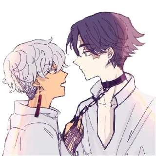 Стикер тм хорни🥵 энд cute 🥺 | via sticked.app - 3