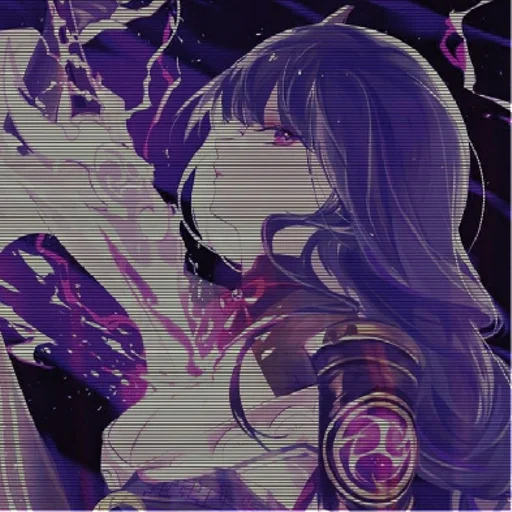 ♡Raiden Shogun♡ | via sticked.app - 