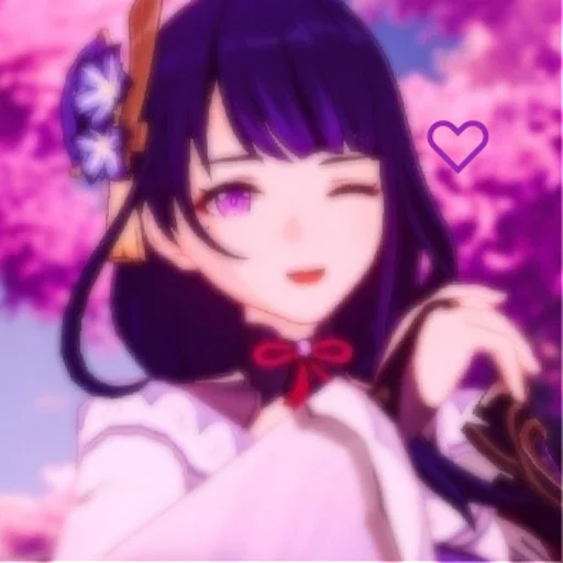 Sticker ♡Raiden Shogun♡ | via sticked.app - 0