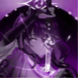 Sticker ♡Raiden Shogun♡ | via sticked.app - 10