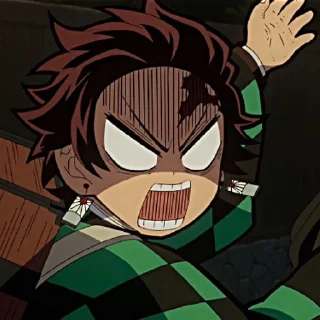 Sticker •TANJIRO• | via sticked.app - 2