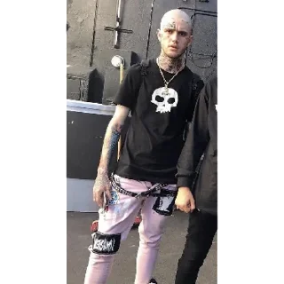 Стикер Наш любимый Лил пииип❤️‍🩹 | via sticked.app - 2