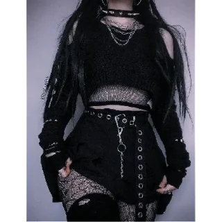 Стикер одежда для girls  | via sticked.app - 1