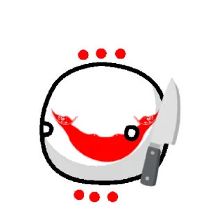 Стикер Кантриболз жмых | via sticked.app - 3