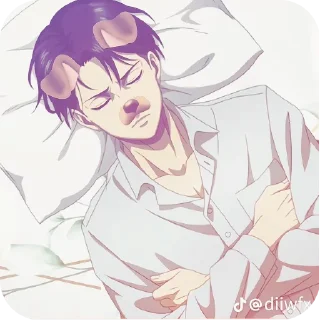 Sticker Атака титанов ❤️‍🔥 | via @StickedApp_bot - 5