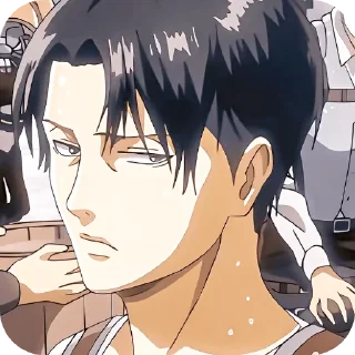 Sticker Атака титанов ❤️‍🔥 | via @StickedApp_bot - 6