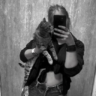 Sticker КисаЛитлДемона | via sticked.app - 1