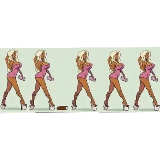 footwear cartoon dance