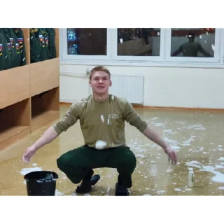 Sticker должность? -каптер  | via sticked.app - 6