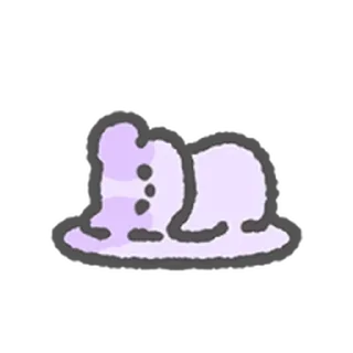 Sticker ૮꒰ྀི ◌´ ˘ `◌ ꒱ྀིა @drowndreams - 7