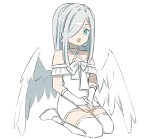 Sticker ангелочек @drowndreams - 10