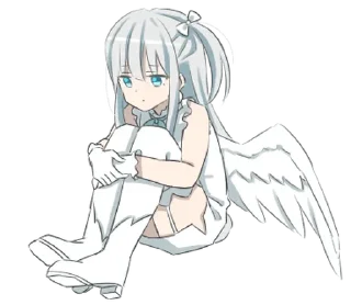 Sticker ангелочек @drowndreams - 8