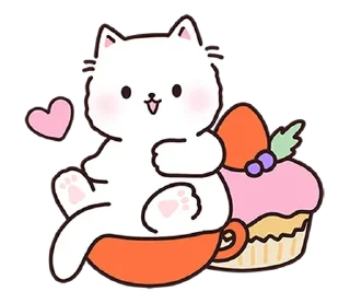 Sticker  ૮꒰ྀི  ៸៸  ꒱ кити ᰔ @softsticks - 11