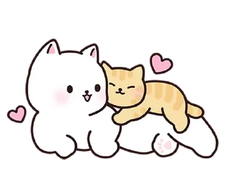 Sticker  ૮꒰ྀི  ៸៸  ꒱ кити ᰔ @softsticks - 2