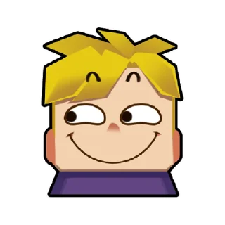 Sticker Benson Blockman Go - 11