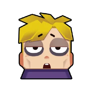 Sticker Benson Blockman Go - 5