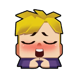 Sticker Benson Blockman Go - 1