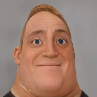 Sticker Mr. Increíble Perturbado 💀 - 0