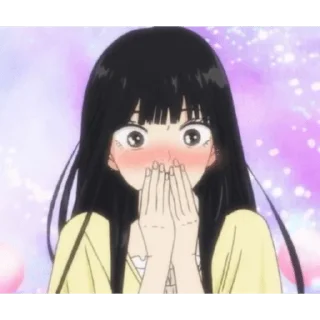 Sticker anime love <3q - 10