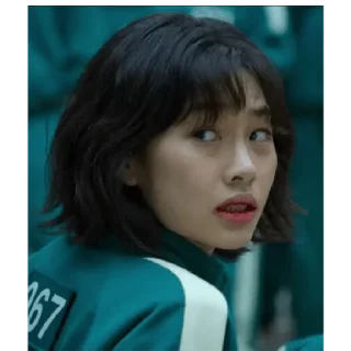 Стикер Sae-byeok squid game - 3