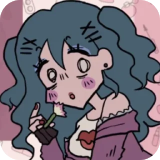 Стикер Лейси @TgEmodziBot - 5