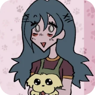 Стикер Лейси @TgEmodziBot - 8