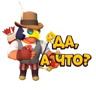 Sticker Стикеры Бравл @brawl_stars_studio - 3