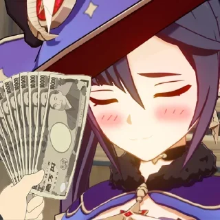 Стикер Stickers by @genshin_promo 💕 - 10