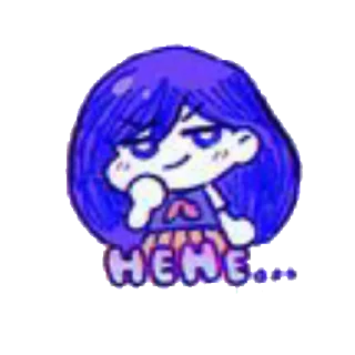Стикер Omori stickers - 6
