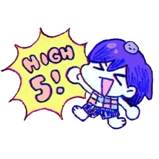 Стикер Omori stickers - 3