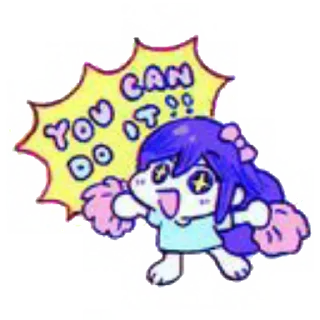 Стикер Omori stickers - 7