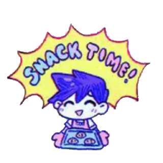 Стикер Omori stickers - 0