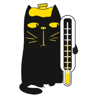 Sticker Кото-стикеры Юмор FM - 6