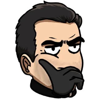 Sticker Dishonored @StickersCloud - 3