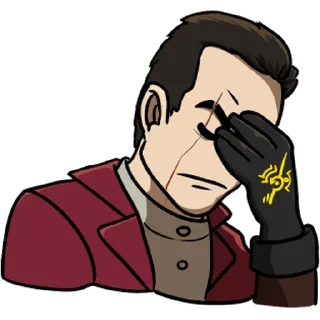 Sticker Dishonored @StickersCloud - 2