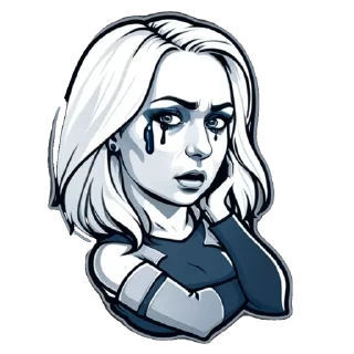 Стикер Стикеры с вашим лицом ➡️ @Stikitty_bot - 2