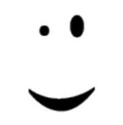 Стикер sticks_Roblox_face_by_TgEmodziBot - 1