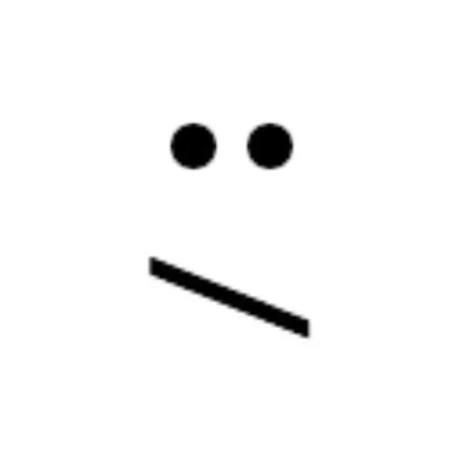Стикер sticks_Roblox_face_by_TgEmodziBot - 1